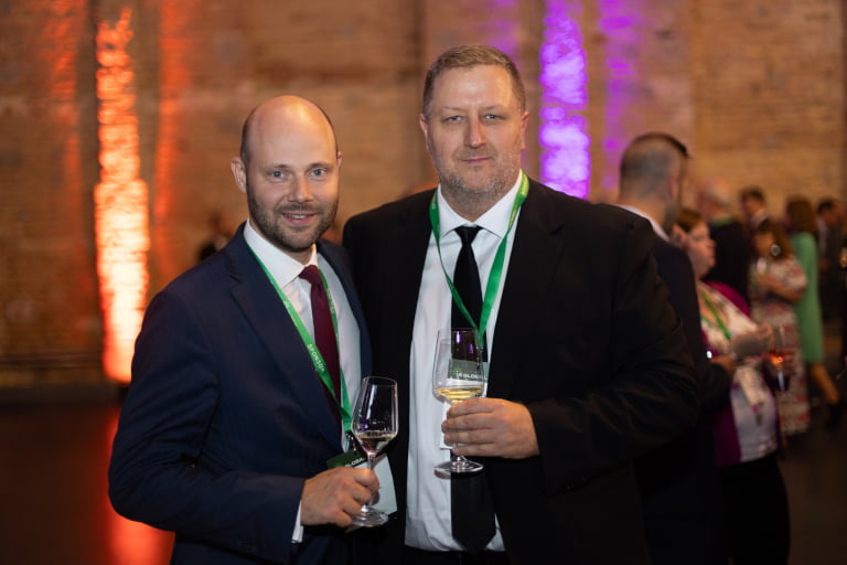 From left to right: Michael Ibesich and John-Robert Skrob